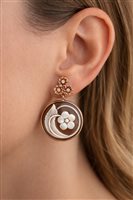 Orecchini Cameo Italiano Donna in Argento Conchiglia 0203 - 0203